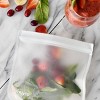 (re)zip Reusable Leak-proof Flat Sandwich Lunch Bag - Clear - 2pk (Colors May Vary) - image 4 of 4