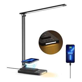 Sympa DL048 LED Desk Lamp with Eye Comfort, Wireless Charging