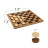 Gamie Wooden Checkers Board Game - 4 of 4