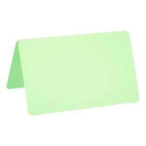 Unique Bargains Foldable Blank Wedding Party Favor Decor Table Name Place Cards 100 Pcs - 1 of 4