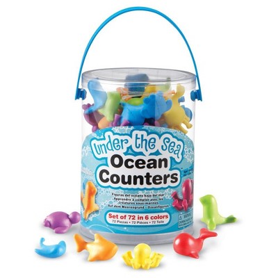 Learning Resources Under The Sea Ocean Counters, Ages 3