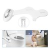 iMountek "Cold Water Spray Bidet with Self-Cleaning Dual Nozzle & Feminine Wash – Non-Electric Toilet Seat" White - 2 of 4