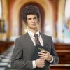 Costume Culture by Franco LLC Righteous Preacher Adult Costume Wig | Brown - 2 of 4