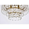 Elegant Lighting Mila 16 inch flush mount in brass - 4 of 4