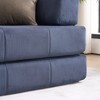 78.5" Corduroy Folding Convertible Sofa Bed with 2 Pillows and No Assembly Needed - 2 of 4