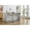 TOAOTBNBOB High Swivel Bar Chair Set of 2, Adjustable Barstools with Ergonomic Back, Modern Bar Stools for Kitchen Island - 4 of 4