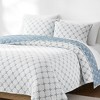 Lush Décor Diamond Leaf Jacquard Reversible Matelasse Coverlet - 3 of 4