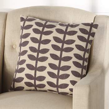 The Lakeside Collection 20" Leaves Accent Pillows