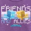 Girl's Minecraft Legends Friends and Allies Mobs T-Shirt - 2 of 4