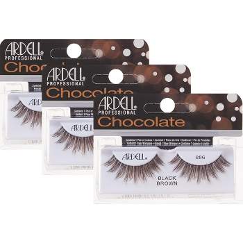 Ardell Chocolate Lashes - 886 Black/Brown - #61886 (Pack of 3)