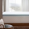 2-in-1 Gel Memory Foam Mattress Topper - Brookside Home - 3 of 4