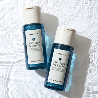 Naturium BHA Liquid Exfoliant 2% with Salicylic Acid and Bioactive Fruit Acids, 4 fl oz