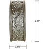 Creative Scents Dublin Napkin Rings Set of 6 - Silver - 4 of 4