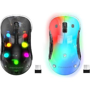 2.4G Wireless Mouse, Cordless Computer Mice Wireless Mouse 2 Pack - 1 of 3