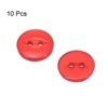 Unique Bargains Round Resin 2-Hole Fish Eye Craft Replacement Sewing Button 10 Pcs - 3 of 4