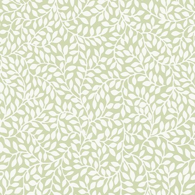 Hedgerow Green and White Botanical Removable Wallpaper