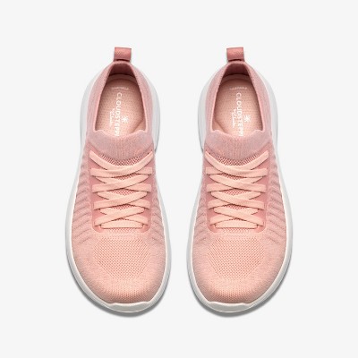 Обувь Clarks Cloudsteppers Womens Solevana Lace Dusty Pink Shoes 5 Medium — фото 7