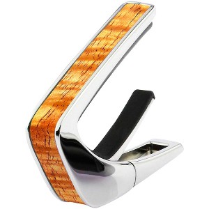 Thalia Exotic Series Chrome Guitar Capo - 1 of 3