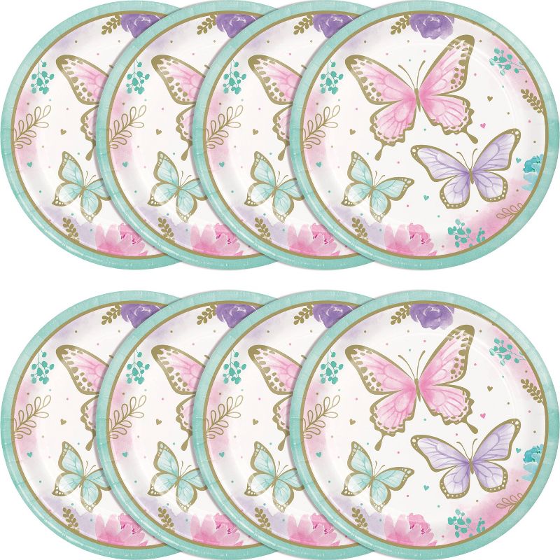 Golden Butterfly Party Supplies and Decoration Kit, 3 of 13