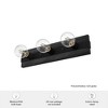 Donelson Brushed Iron and Barnwood Bathroom Vanity Wall Light Fixture - Hunter Fan - 4 of 4