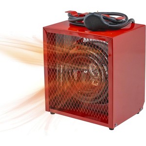 240v 4800w Electric Industrial Garage Heater for Garages, Workshops, with Cord Wrap and Carrying Handle,  Thermostat Control, Overheat Protection - 1 of 4