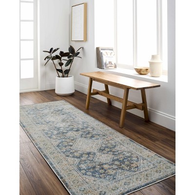 Hauteloom Bhavya Living Room, Bedroom Machine Washable Area Rug - Traditional