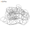 Unique Bargains Heart-Shaped Fashion Cute Decorative Fun Paper Clip 20 Pcs - 3 of 4