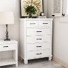 45"H 6-Drawer Dresser - Tall Storage Cabinet for Bedroom & Entryway - 3 of 4