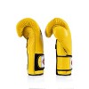 Fairtex BGV9 Mexican Style Yellow Black Muay Thai Boxing Glove - Heavy Hitter - 4 of 4
