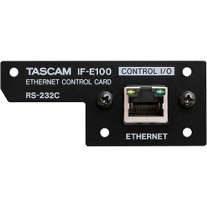TASCAM IF-E100 Ethernet Control Card for CD-400U - 1 of 2