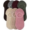 Memoi Women's 7 Pair Pack Cotton Blend No Show Sneaker Liners - 3 of 4