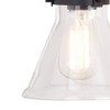 Vaxcel Mason 4 - Light Vanity in  Charcoal Black - 3 of 4