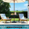 Tangkula Outdoor Umbrella Table Tray Fit 1.5"/1.34"/1.26" Umbrella Poles for Backyard - 4 of 4
