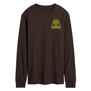 Men's - Avatar: The Last Airbender - Earth Kingdom Long Sleeve Graphic T-Shirt - 1 of 4