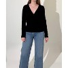 Women's Front Knot Tee - bobi - 2 of 3