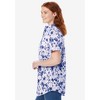 Woman Within Women's Plus Size Perfect Short Sleeve Shirt - 4 of 4
