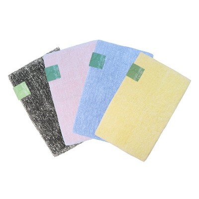 Calluna Charcoal Grey Microfiber Bath Rug with Latex Backing
