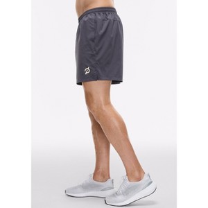 Peloton Men's 7" Lined Training Short, Together We Go Far, Slate - 1 of 4