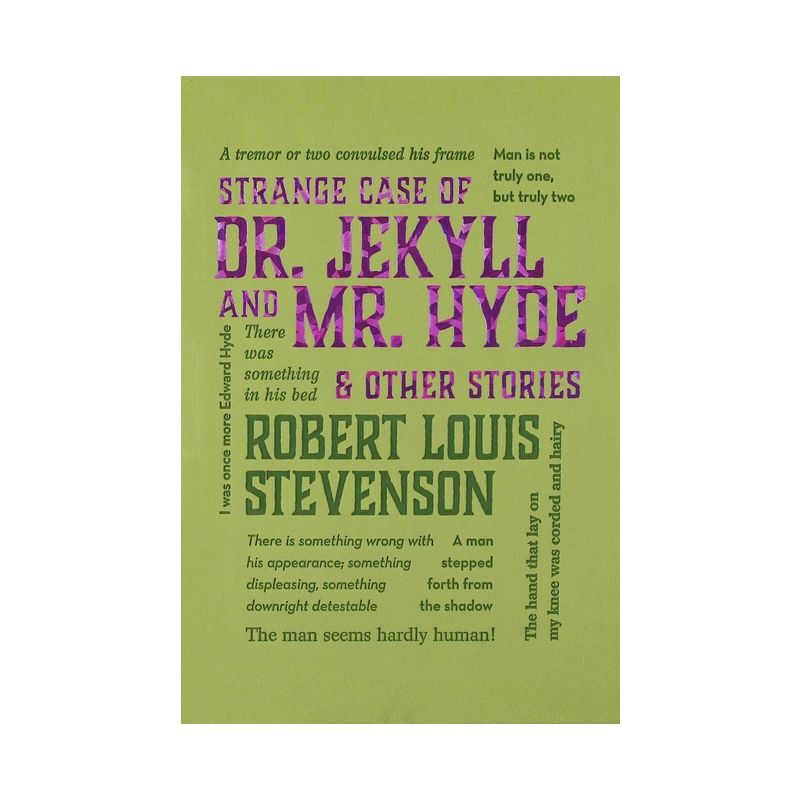 Strange Case of Dr. Jekyll and Mr. Hyde & Other Stories - (Word Cloud Classics) by  Robert Louis Stevenson (Paperback), 1 of 2