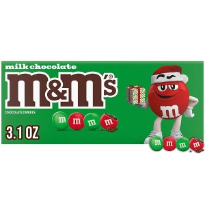 M&M's Christmas Milk Chocolate Box Holiday Candy Assortment - 3.1oz - 1 of 4