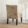 Sapphtopaz Accent Chair Upholstered Chair for Bedroom Comfy Chair with Mid-Height Backrest Modern Armless Chair Accent Chairs for Living Room - 3 of 4
