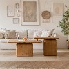 Bella Depot Coffee Table Set with Wood Grain Finish,for Living Room, Office and Dining Room - 2 of 4