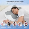 LISM Cervical Neck Pillow for Pain Relief Memory Foam Side Sleeper Pillow with Pillowcase - 4 of 4