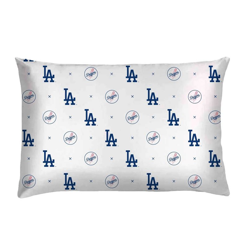 MLB Los Angeles Dodgers Small X Twin Sheet Set, 3 of 4