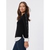Jones New York Sparkle Accent Twofer Layered Look Top - 2 of 3