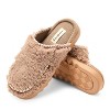 Dearfoams Women's Raven Teddy Scuff Slipper - 3 of 4