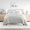 Geometric and Floral Modern Reversible Quilt and Shams Set - Becky Cameron - 2 of 4