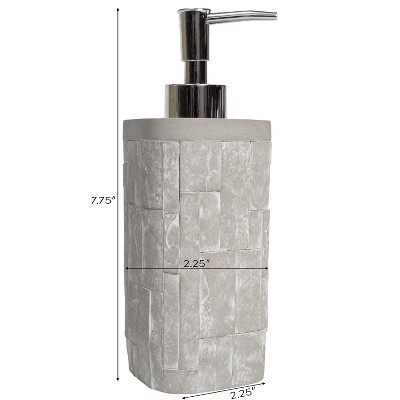 Nordic Gray Concrete Resin Box Soap Plate