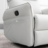 360° Swivel Rocker Recliner Chair with Pull Buckle and Side Pockets for Living Room, Bedroom, or Home Theater - 4 of 4