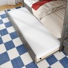 Modern Farmhouse Twin Over Twin Bunk Bed With Staircase and Trundle - 4 of 4